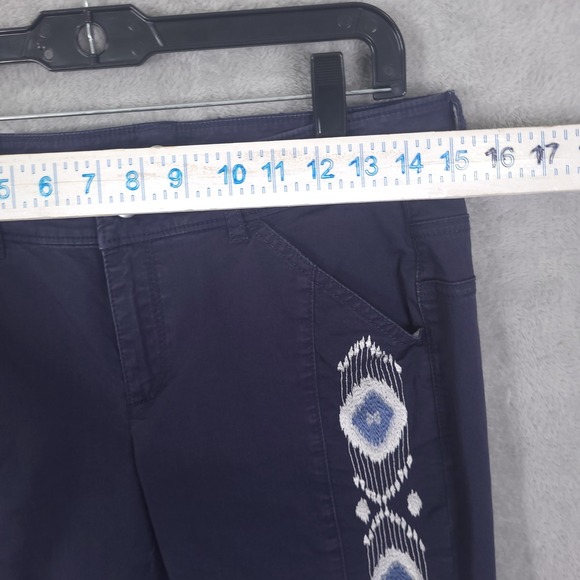 BOGNER Lightweight Casual Performance Pants Women 6 / 36 Golf Embroidery - Picture 11 of 16